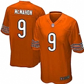 Nike Men & Women & Youth Bears #9 Jim McMahon Orange Team Color Game Jersey,baseball caps,new era cap wholesale,wholesale hats